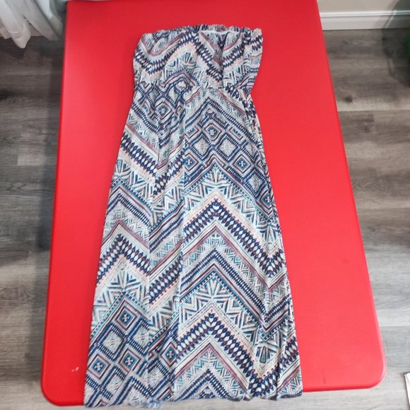 Ardene colourful maxi dress women's size M - Picture 2 of 3